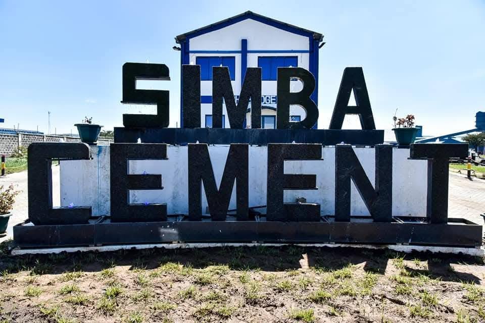 The iconic Simba Cement monument at Salgaa